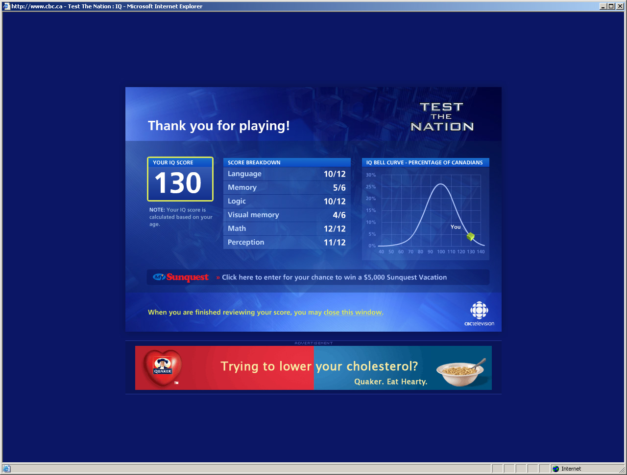 online iq test